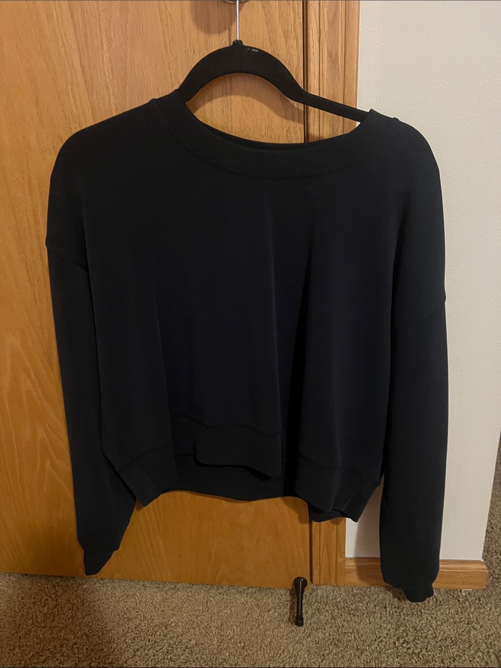 Lululemon Softstreme Cropped Crewneck